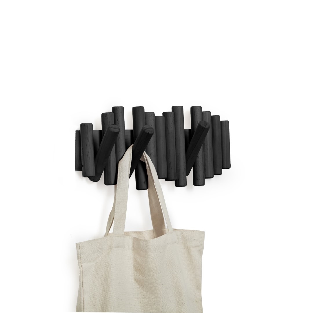 1011471-040_picket_pppp-3 UMBRA wieszak na ubrania PICKET RAIL czarny znajdziesz w ofercie sklepu internetowego plantip.pl