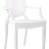 Krzesło LOUIS białe - poliwęglan znajdziesz w ofercie sklepu internetowego plantip.pl