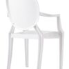 Krzesło LOUIS białe - poliwęglan znajdziesz w ofercie sklepu internetowego plantip.pl