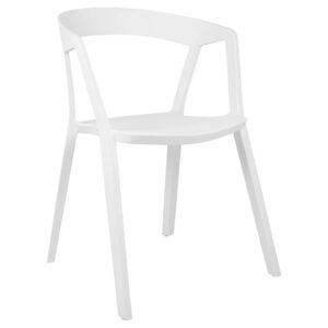 Krzesło VIBIA białe - polipropylen znajdziesz w ofercie sklepu internetowego plantip.pl