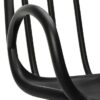 Krzesło CASTERIA czarne - polipropylen znajdziesz w ofercie sklepu internetowego plantip.pl