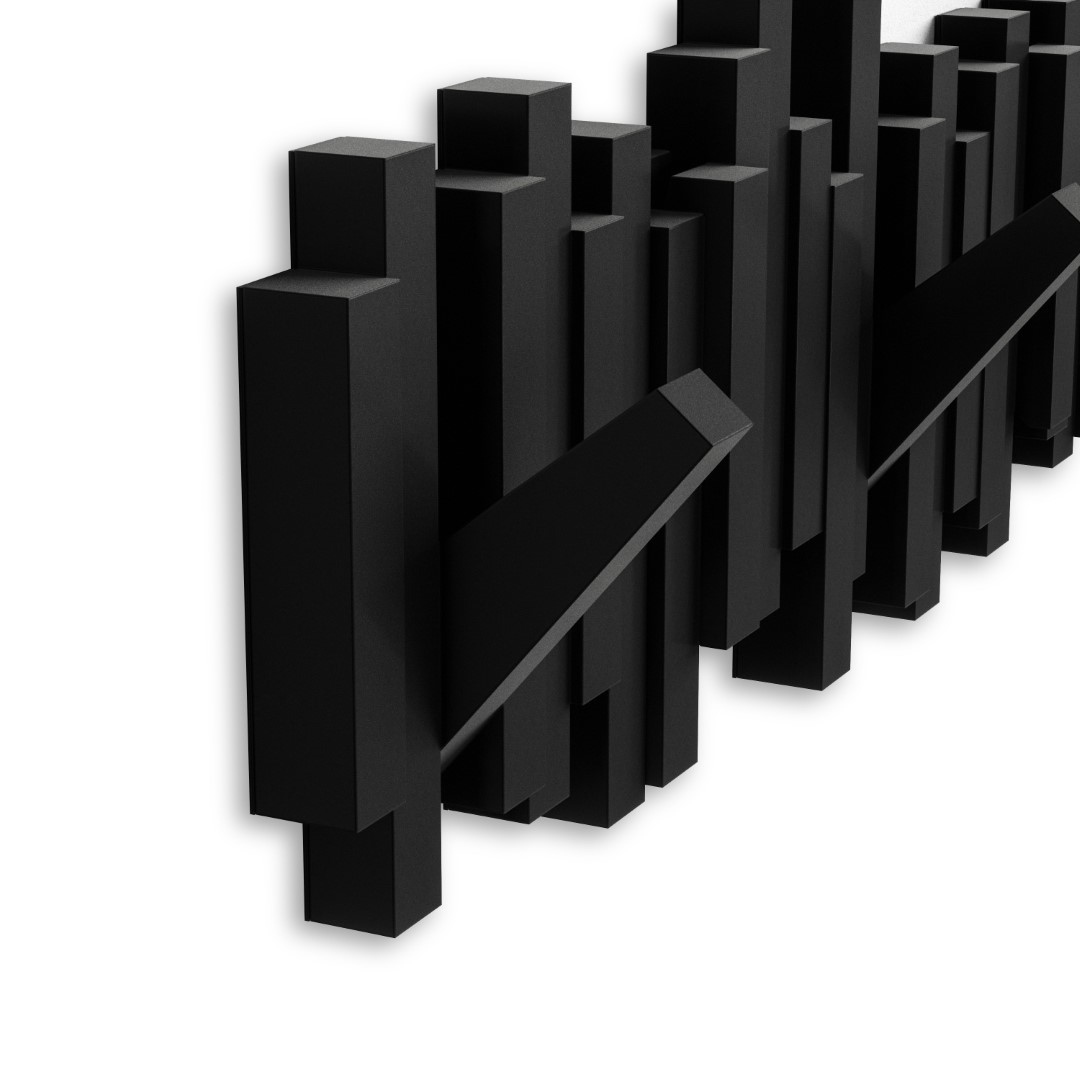 318211-040_sick_black1-3 UMBRA wieszak na ubrania STICKS czarny znajdziesz w ofercie sklepu internetowego plantip.pl