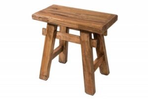 INVICTA stołek HEMINGWAY 50 cm - drewno z recyklingu znajdziesz w ofercie sklepu internetowego plantip.pl