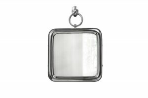 INVICTA lustro wiszące PORTRET 28 cm  srebrne znajdziesz w ofercie sklepu internetowego plantip.pl