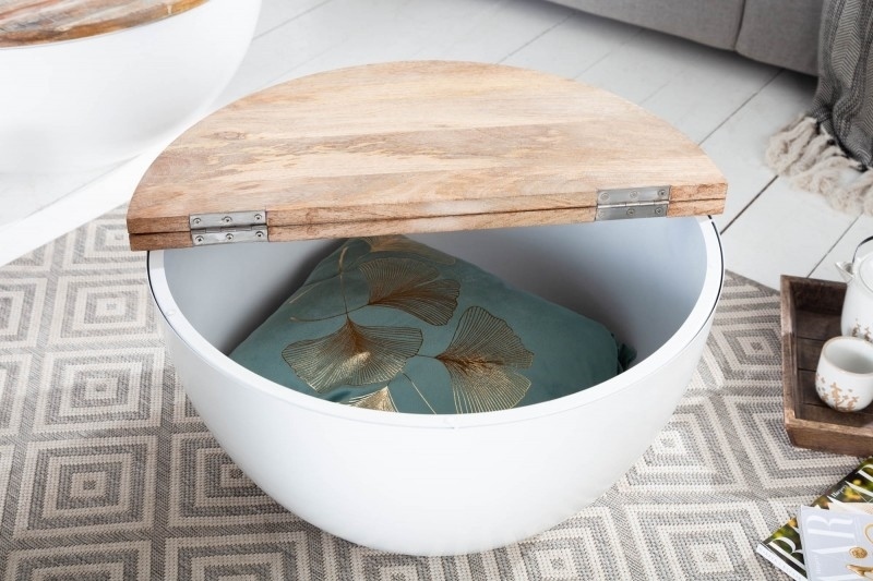 40891_file0041076 INVICTA stolik kawowy INDUSTRIAL STORAGE 70cm biały Mango znajdziesz w ofercie sklepu internetowego plantip.pl