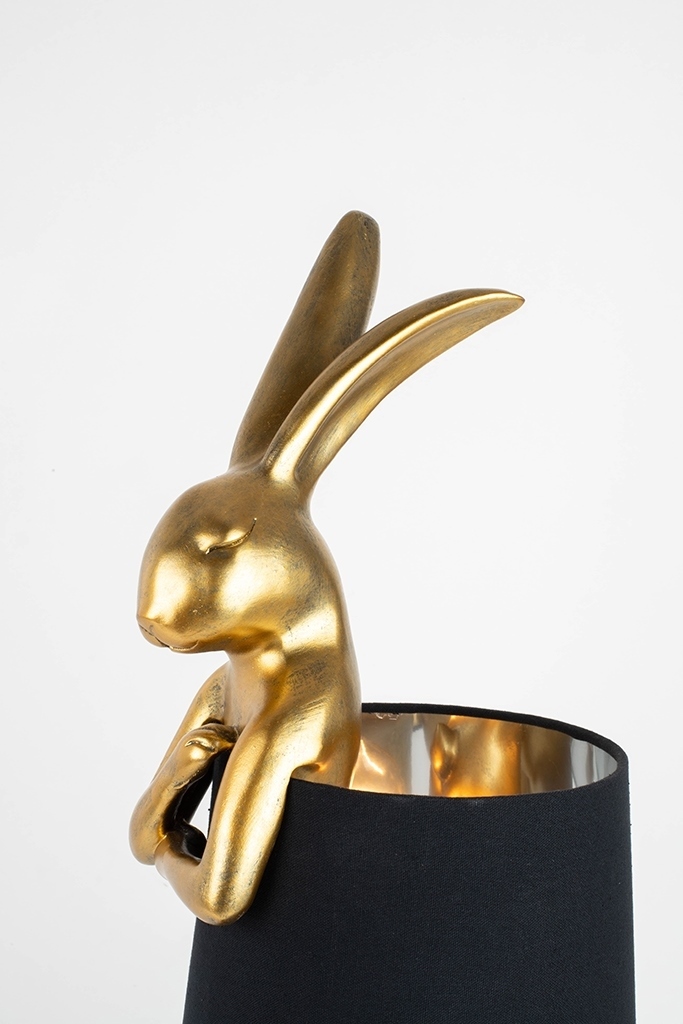 53470_lampa_rabbit_black_6 KARE lampa stołowa RABBIT 68 cm złota / czarna znajdziesz w ofercie sklepu internetowego plantip.pl