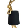 KARE lampa stołowa RABBIT 68 cm złota / czarna znajdziesz w ofercie sklepu internetowego plantip.pl