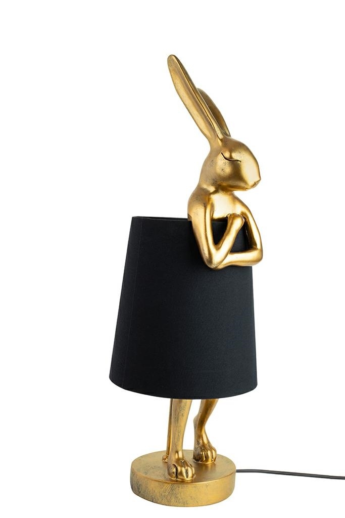 53470_lampa_rabbit_black_68_3 KARE lampa stołowa RABBIT 68 cm złota / czarna znajdziesz w ofercie sklepu internetowego plantip.pl