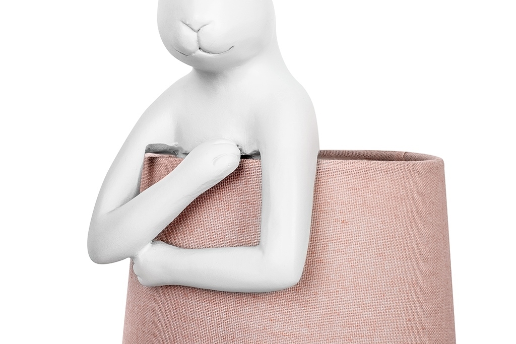 61599_rabbit_white_7 KARE lampa stołowa RABBIT 68 cm biała / róźowa znajdziesz w ofercie sklepu internetowego plantip.pl