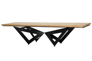 Stół rozkładany AXEL 260-340 dębowy - drewno naturalne