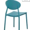 MODESTO krzesło FLEX morskie - polipropylen znajdziesz w ofercie sklepu internetowego plantip.pl
