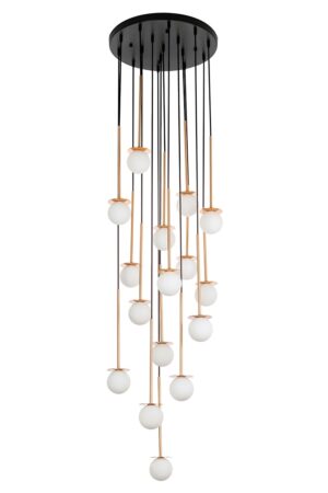 Lampa wisząca CANNON DISC 16 miedziana znajdziesz w ofercie sklepu internetowego plantip.pl