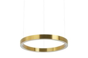 Lampa wisząca RING 40 złota - LED