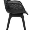 Krzesło LANDI czarne - polipropylen znajdziesz w ofercie sklepu internetowego plantip.pl