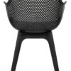Krzesło LANDI czarne - polipropylen znajdziesz w ofercie sklepu internetowego plantip.pl