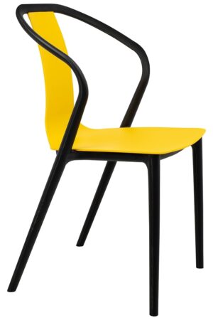 Krzesło VINCENT żółte znajdziesz w ofercie sklepu internetowego plantip.pl