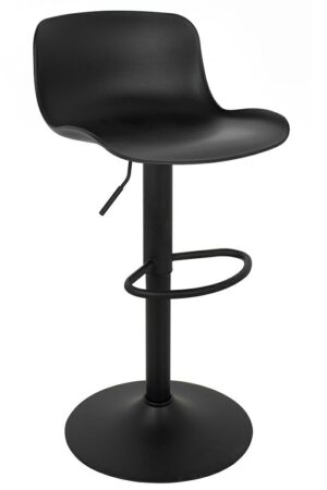 Krzesło barowe STOR regulowane czarne znajdziesz w ofercie sklepu internetowego plantip.pl