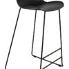 Krzesło barowe COMA 76 czarne znajdziesz w ofercie sklepu internetowego plantip.pl