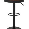 Krzesło barowe VOLT regulowane czarne / ciemny wiąz znajdziesz w ofercie sklepu internetowego plantip.pl