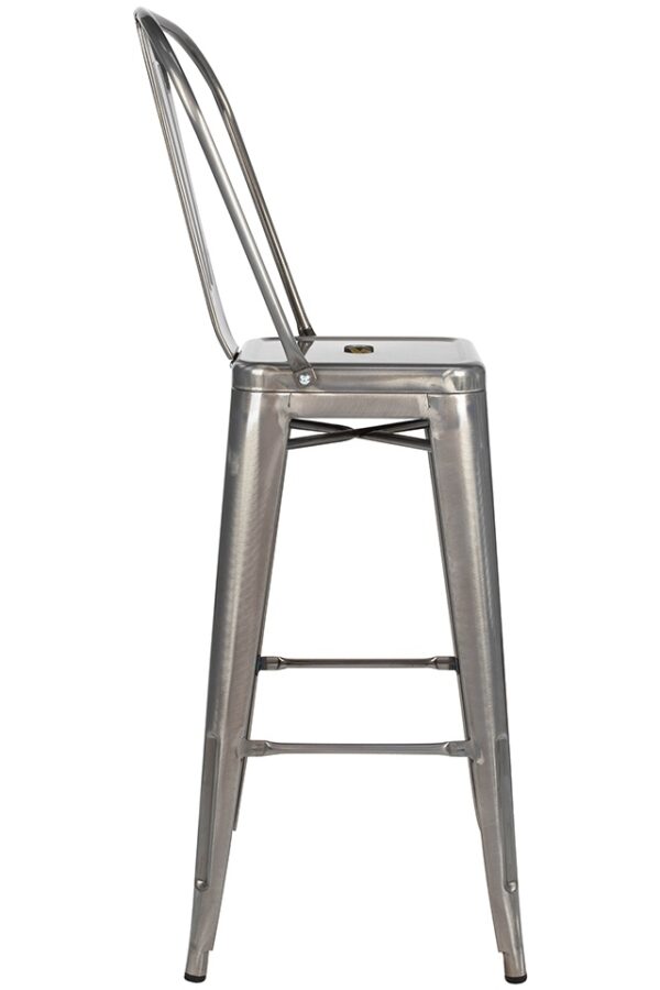 Krzesło barowe TOWER BIG BACK 76  (Paris) metal znajdziesz w ofercie sklepu internetowego plantip.pl