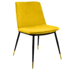 Krzesło DIEGO żółte znajdziesz w ofercie sklepu internetowego plantip.pl