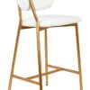 Krzesło barowe FABIOLA BOUCLE białe znajdziesz w ofercie sklepu internetowego plantip.pl