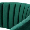 Krzesło barowe MARGO 65 ciemny zielony - welur