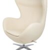 Fotel EGG SZEROKI PU beżowy znajdziesz w ofercie sklepu internetowego plantip.pl