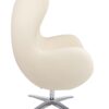 Fotel EGG SZEROKI PU beżowy znajdziesz w ofercie sklepu internetowego plantip.pl