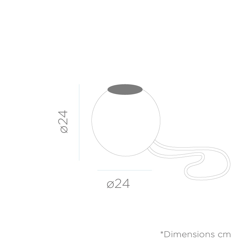 LUMNRB025WLNW_norai_medidas NEW GARDEN lampa wisząca NORAI 25 BATTERY BEIGE znajdziesz w ofercie sklepu internetowego plantip.pl