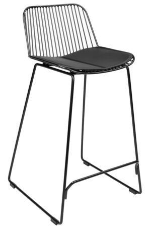 Krzesło barowe MILES czarne 76 znajdziesz w ofercie sklepu internetowego plantip.pl
