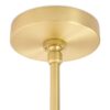 Lampa wisząca PLANETARIO 15 GOLD złota - klosze szronione znajdziesz w ofercie sklepu internetowego plantip.pl