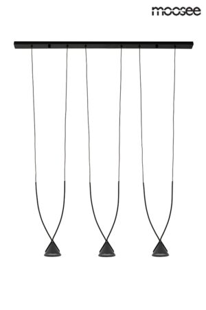 MOOSEE lampa wisząca ATLAS 3 czarna znajdziesz w ofercie sklepu internetowego plantip.pl