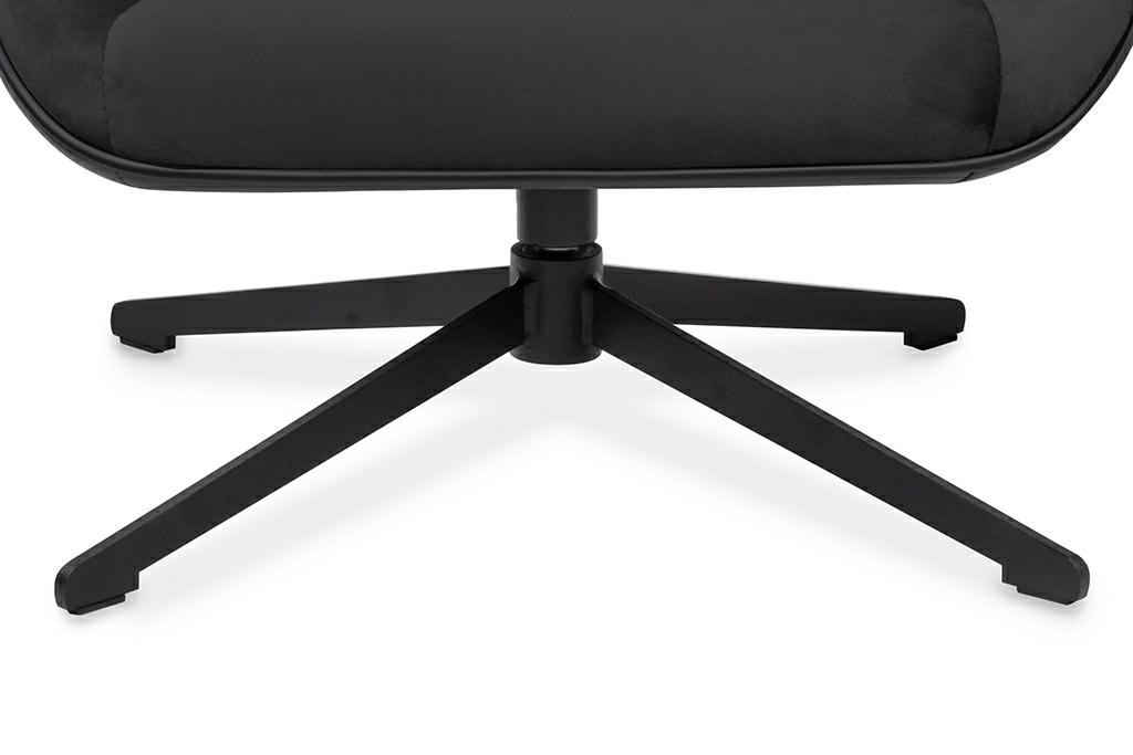 MSE011000309.41_vita_fotel_czarny_5-4 Fotel obrotowy VITA VELVET czarny PU znajdziesz w ofercie sklepu internetowego plantip.pl