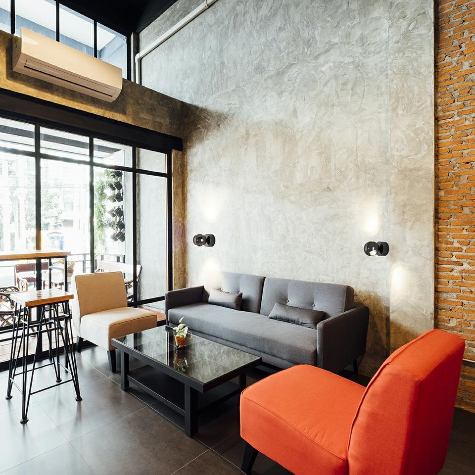 cafe and living room loft style MOOSEE lampa ścienna EOS czarny chrom znajdziesz w ofercie sklepu internetowego plantip.pl