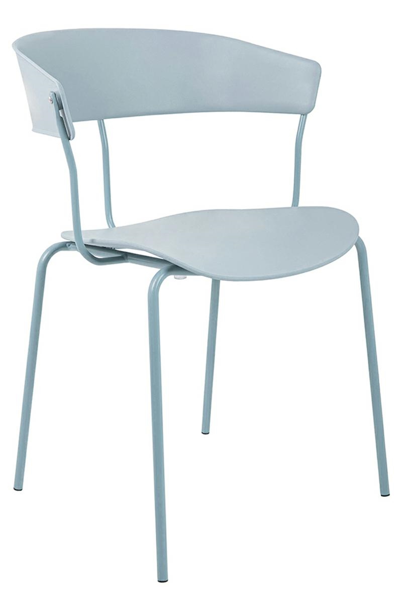 PC-161.GREY_jett_balletblue_11 Krzesło JETT jasnoszare - polipropylen