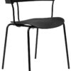 Krzesło JETT czarne - polipropylen