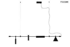 MOOSEE lampa wisząca TECHNICS czarna znajdziesz w ofercie sklepu internetowego plantip.pl