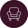 ikona fotela